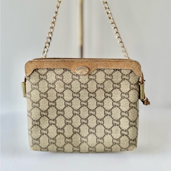 FRENCH GIRLS 🥖 (Beater) Vintage Gucci Plus Bag, 70’s - Picture 3 of 7